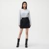 Rap Cotton Belted Cargo Mini Skirt Ar1Ws260