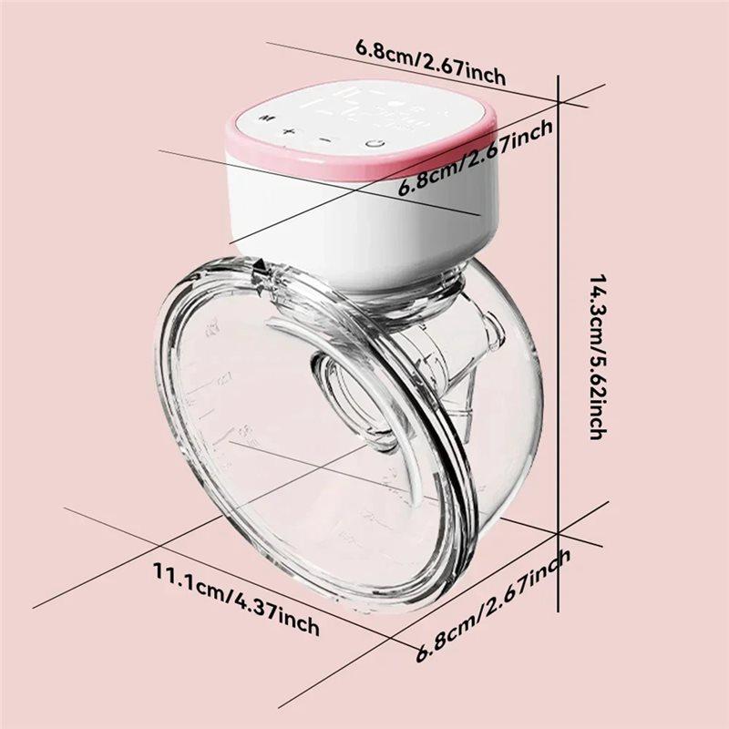 A71Z For Adult For Breastfeeding Electric Wearable Portable Hands-Free Low Noise LCD Screen Breast Pump