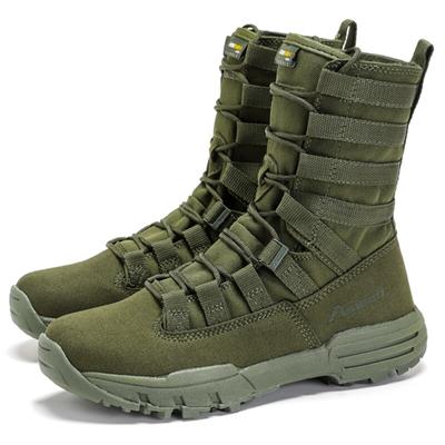 Botas masculinas de alta calidad, botas de desierto, botas de senderismo al aire libre, zapatos militares, botas de combate, zapatos ultraligeros para hombres