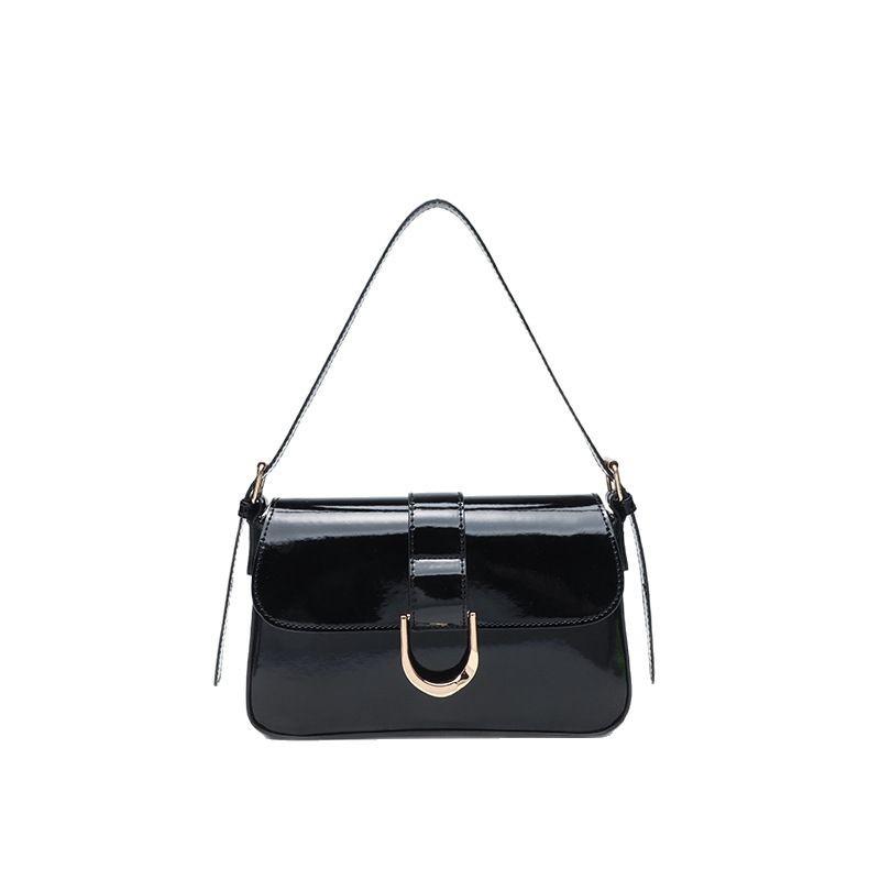 New bag women's high-end baguette bag retro armpit bag girl portable shoulder messenger bag