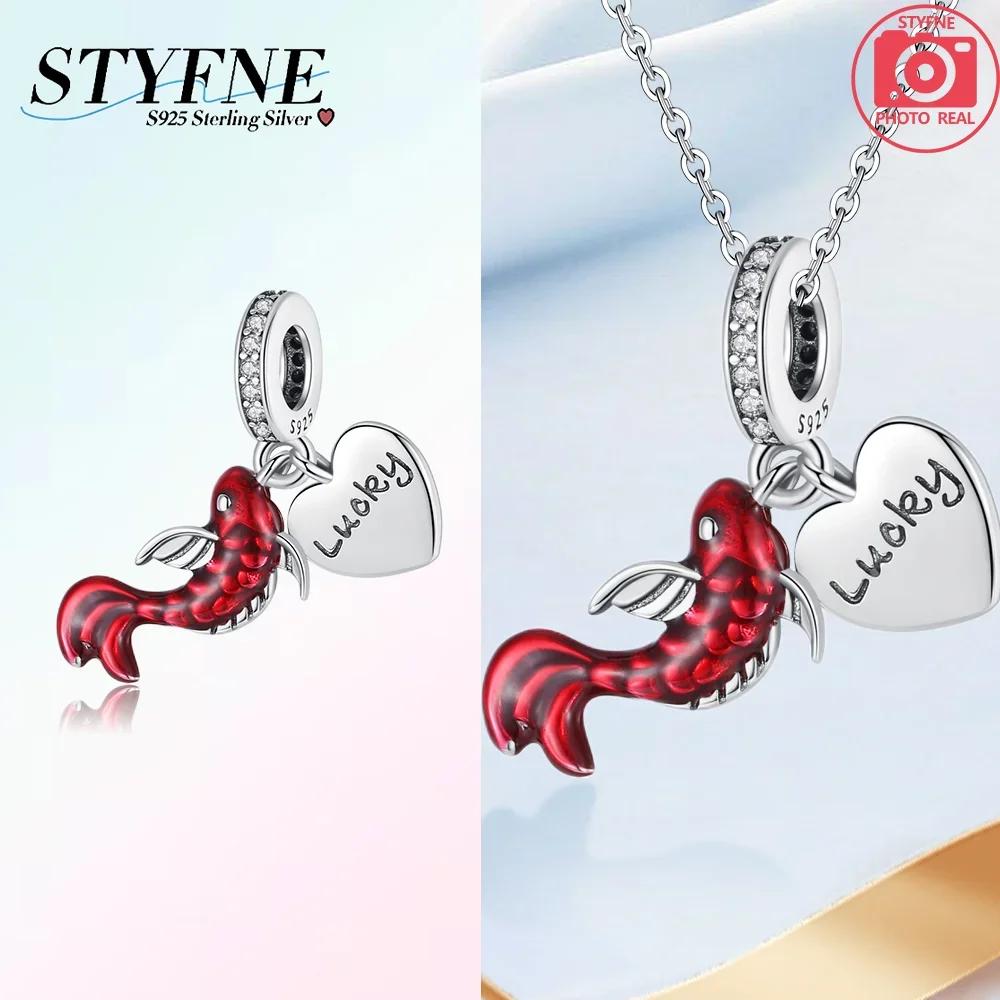 Original Copper Glass Sea Turtle Dangle Charm Fit Women'S Necklace Diy Bracelet Beads Jewelry Commemorative Gifts