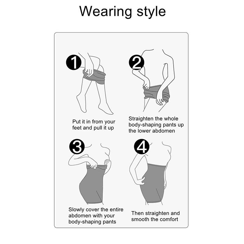 Pantaloni scurți pentru femei cu talie înaltă pentru controlul burticii, chiloți de control pentru ridicarea șoldului, pantaloni pentru slăbire, centură pentru burtă postpartum