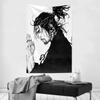 1pc Vintage Anime MMiyamoto MMusashi Vagabond Bushido Warrior Tapestry Wall Cloth Party Hanging Background Baby Room
