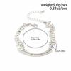 Bead Irregular Choker Necklace Simple Hand Chain Fashion Clavicle Chain  Women
