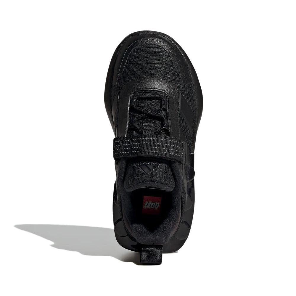 adidas Tech Runner  LEGO X  Little Kid 'Triple Black' ID9529