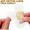 50 Pcs Truffle Wrappers, 4 X 4" Gold Candy Cups for Truffles, Flared Chocolate Candy Paper Cups Liners for Truffles, Cupcakes, Birthday Wedding Party