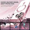 Coque de Protection - BOOLING - pour iPhone 17 Pro Max - Silicone avec Cercle Magnétique Rose - 2 Vitres