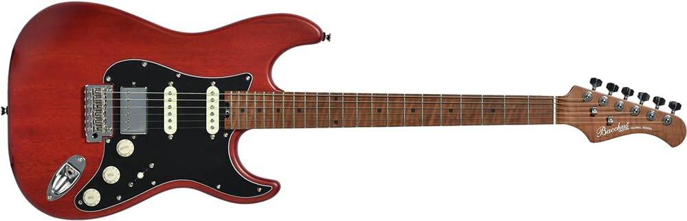 

BACCHUS Global Series Electric Guitar BSH-850/RSM RED-S