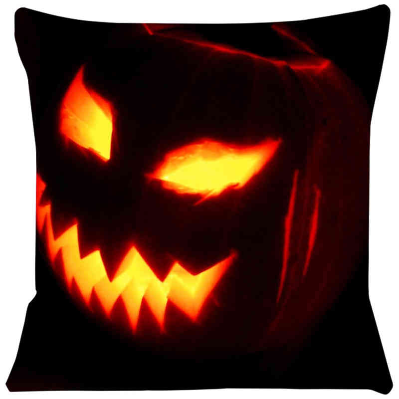 

Подарок на Хэллоуин Наволочка Удобные Короткие Плюшевые Наволочки для Подушек Чехол для Подушки на Стул, Автомобиль, Диван Домашний Декоративный SJ-307 40x40cm