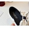 Girls Kids Bow Soft Sole Fashion Leather Shoes