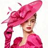 Exquisite Mesh Bow Headband French Vintage Kentucky Hat Fashion Tea Party Hat  Photography
