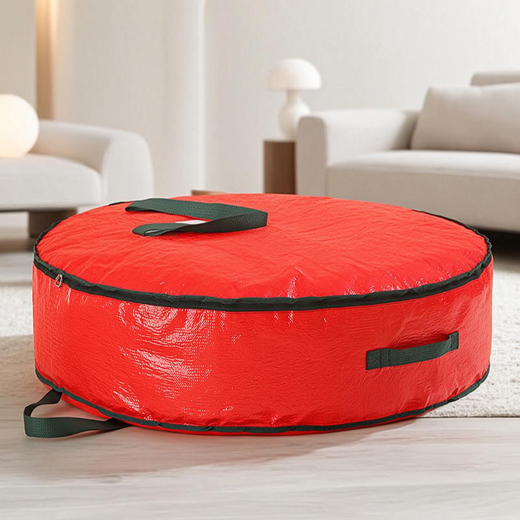 Christmas Storage Bag With Drawstring For Living Room Decor And Holiday Organizer