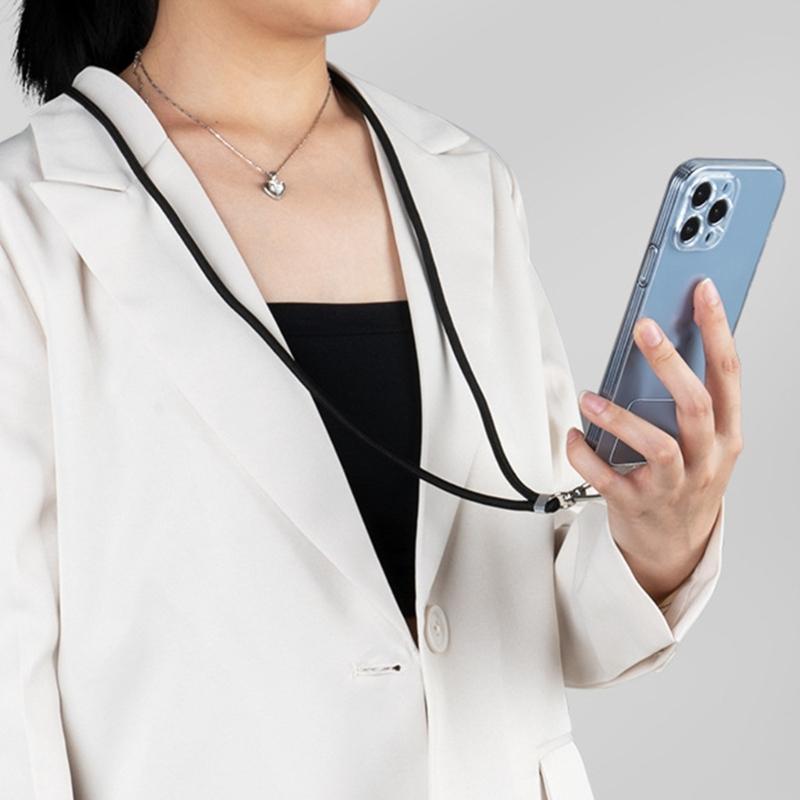 Universal Cellphone Anchors Phone Lanyard Patches Pad Tether Tab for Drop Protections Phone Strap Connector with Rings
