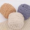 Single strand Soft Milk Cotton Blends Polyester Blended Chenille Wool Yarn Chunky for Hand Knitting DIY Crochet Hat Scarf Thread