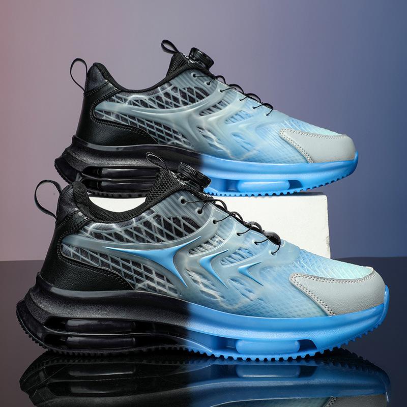 Autumn and winter new mesh casual shoes sports shoes large size comfortable breathable running shoes men's shoes