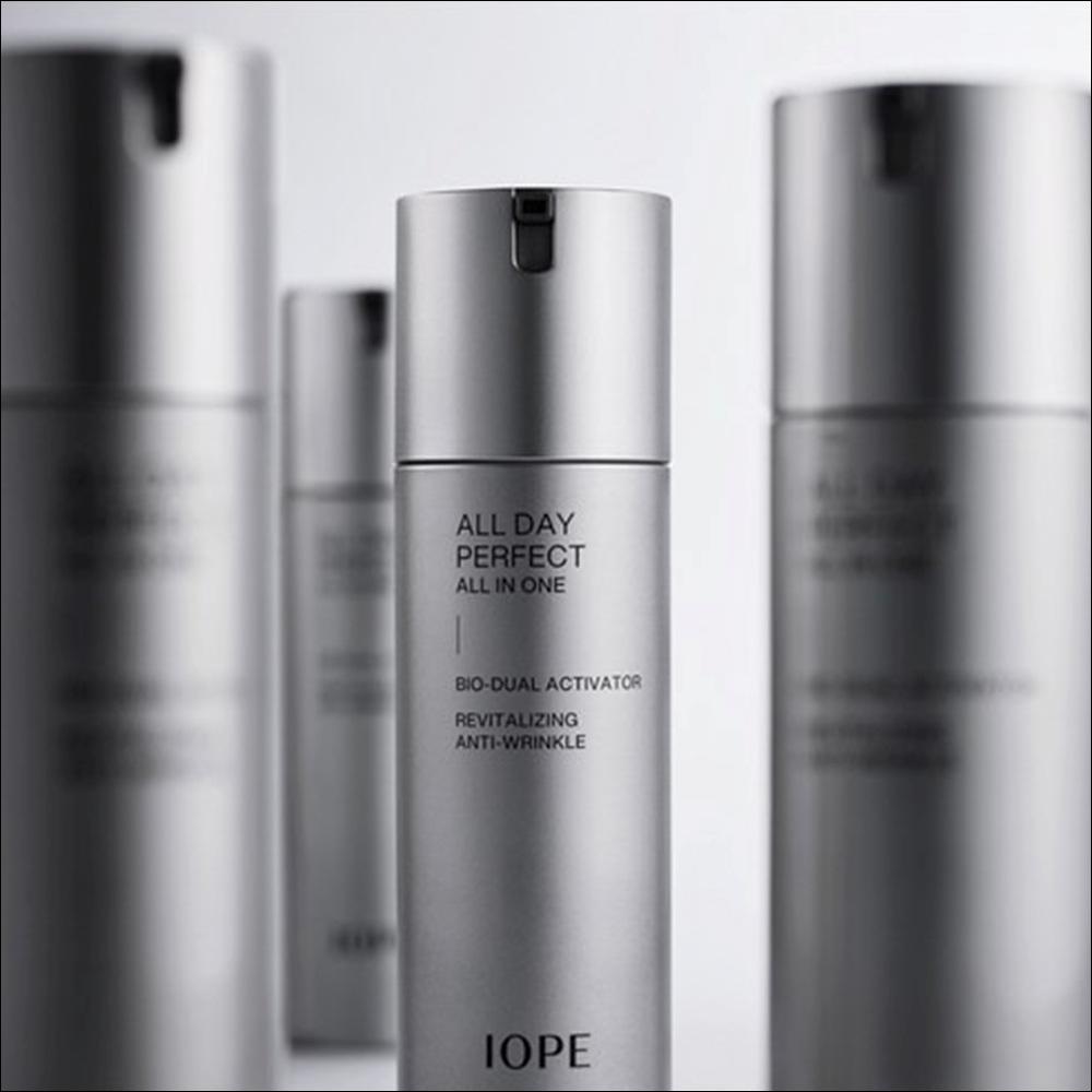 IOPE ALL DAY PERFECT All-in-one for Man 120ml Bio-Dual Activator Revitalizing Anti-wrinkle