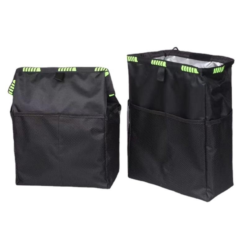 Multifunctional Car Seat Storage Bag Oxford Cloth Storage Bag Garbage Bag Organizer Box Trash Can