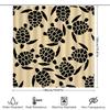 Seascape Turtle Pattern Shower Curtain Waterproof Fabric Decorative Liner for Bathrooms In Multiple Sizes