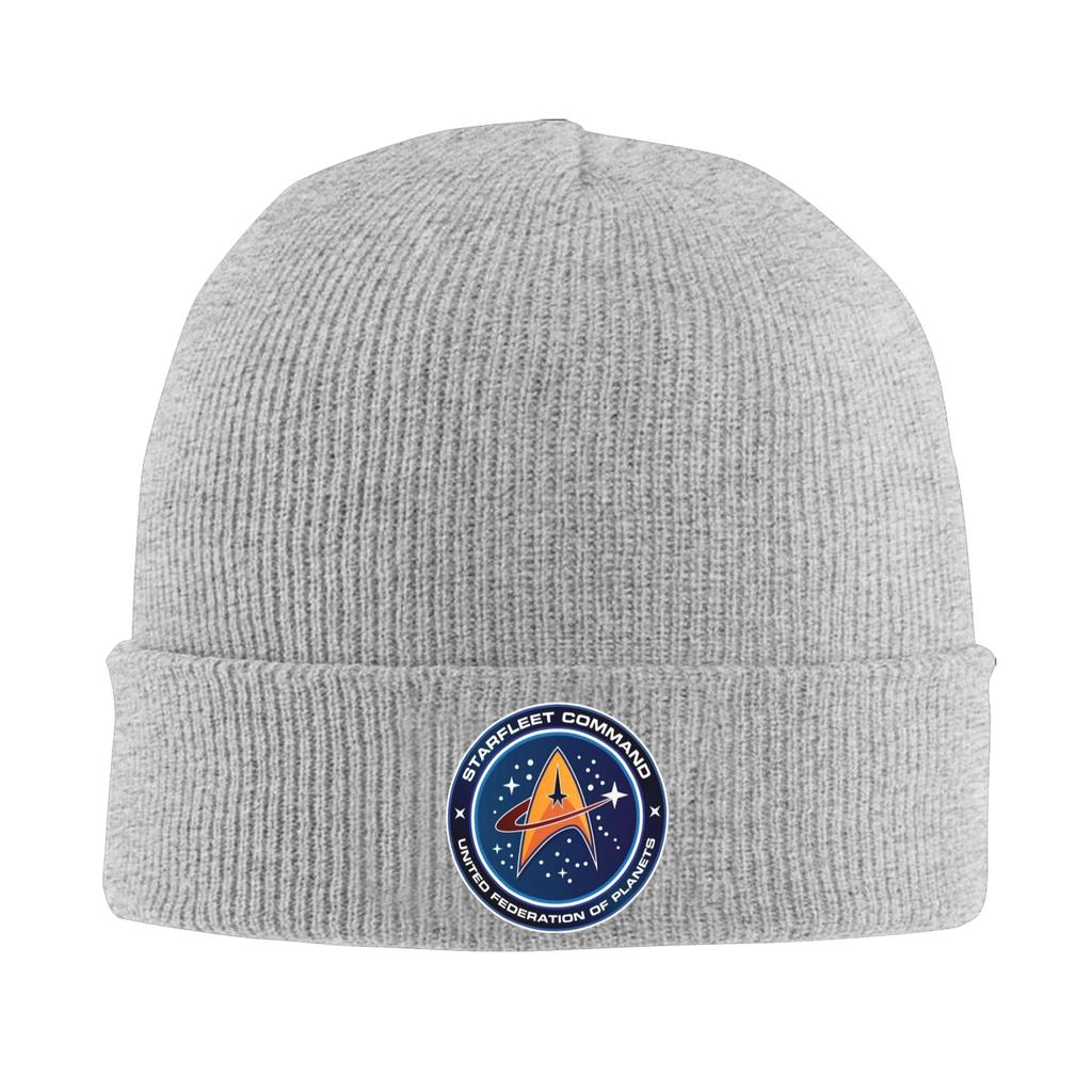 Star Trek Science-Fiction-Fernsehserie Warme Strickmütze Winter Strickmütze Mütze Beanie Hip Hop Caps für Unisex