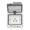 IP66 Waterproof US Standard Socket Sturdy No Deformation Electrical Socket 127V 15A