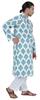 Atasi Designer Kurta For Men  s Printed Chinese Collar Summer Ethnic Party