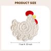 Coasters, Home Decor, Heat Resistant, Animal Themed, Decorative Coasters for Dining Table