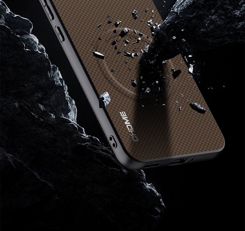 Samsung S20/S20+/S20FE/S20 Ultra Full Coverage Case with Advanced Magnetic Drop Protection and Mark Texture
