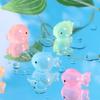 Colorful Luminous Fat Fish Simulation Fat Fish Landscaping Mini Fish Figures  Fairy Garden