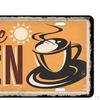 15 x 30cm Shabby Chic Metal Wall Sign Plaque Art Poster Restaurant Tavern Cafe Bar Pub Tin