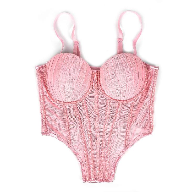 

Корсети, модний та елегантний жіночий одяг 38C/85 рожевий