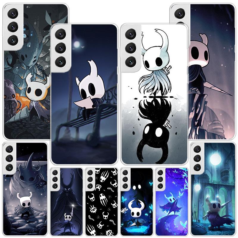 Hollow Knight Cartoon Phone Case For Samsung Galaxy S24 S25 Edge S26 Ultra S23 S22 S21 Plus S20 FE + Personalized Print Cover Ga