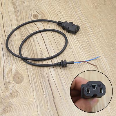 1x E-bike Plug Socket ABS+copper Accessory Charging Socket