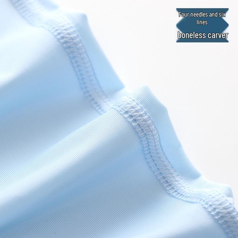 Liquid Ice Silk | Seamless Super Thin Men's Quick-Dry Vest, V-Neck & Round Neck, High Elasticity, Ideal for Summer Sports