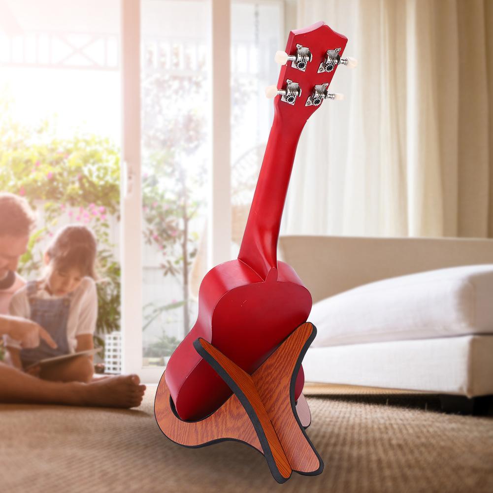 Wooden Board Detachable Instrument Stand Holder for Ukulele Mandolin Violin Banjo