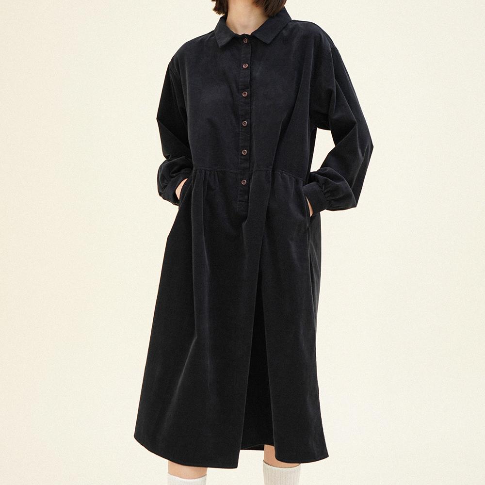 Chikita Pullover Dress (Corduroy) Navy 244201Snv