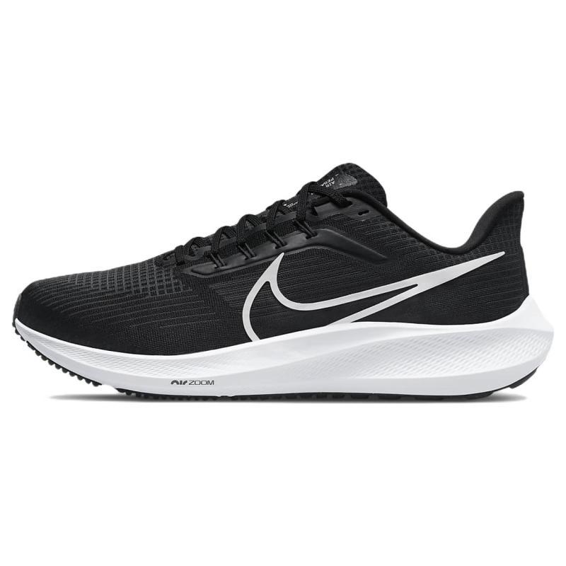 Nike Air Zoom Pegasus 39 Black Dark Smoke Grey Extra Wide Sneakers DM0174-001