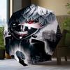 Tokyo Anime Artwork Umbrella Folding Umbrella, Automatic Umbrella 8-Frame for Travel, Camping Use Gift for Halloween Christmas