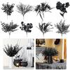 Halloween Flower Arrangement Party Decoration Simulated Flower Branches Ornament Multiple Styles Desktop Tabletop 8 Styles