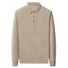 Autumn Long Sleeve Polo Shirt Men's Lapel Collar Casual Fashion Versatile T-Shirt Middle-Aged & Young Top