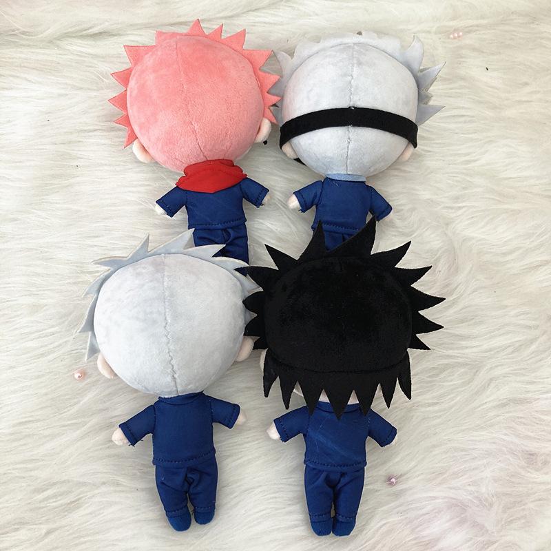 Jujutsu Kaisen Plush Toy Yuji Itadori Gojo Satoru Fushiguro Megumi Cosplay Cute Soft Stuffed Doll Gift