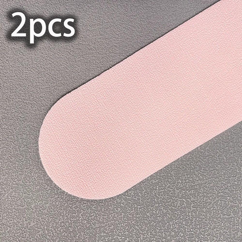 2Pcs New Moisture-proof Child-proof Anti-collision Stickers Soft-pack Impact-proof Wall Sticker Self-adhesive Wall Decorations розовый