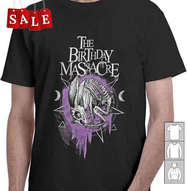 New The Birthday Massacre Christmas Gift Unisex S-5XL Shirt MD502 Unisex T-Shirt XL