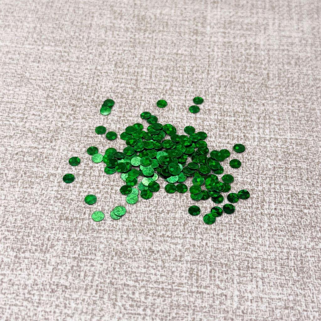 Runde Flache PET-Pailletten Ohne Loch für DIY-Schmuck & Bühnenkostüm-Accessoires