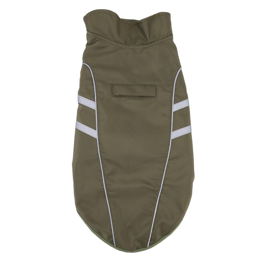 Dog Raincoat Multipurpose Adjustable Lightweight Waterproof Pet Poncho for Medium Large Dogs L