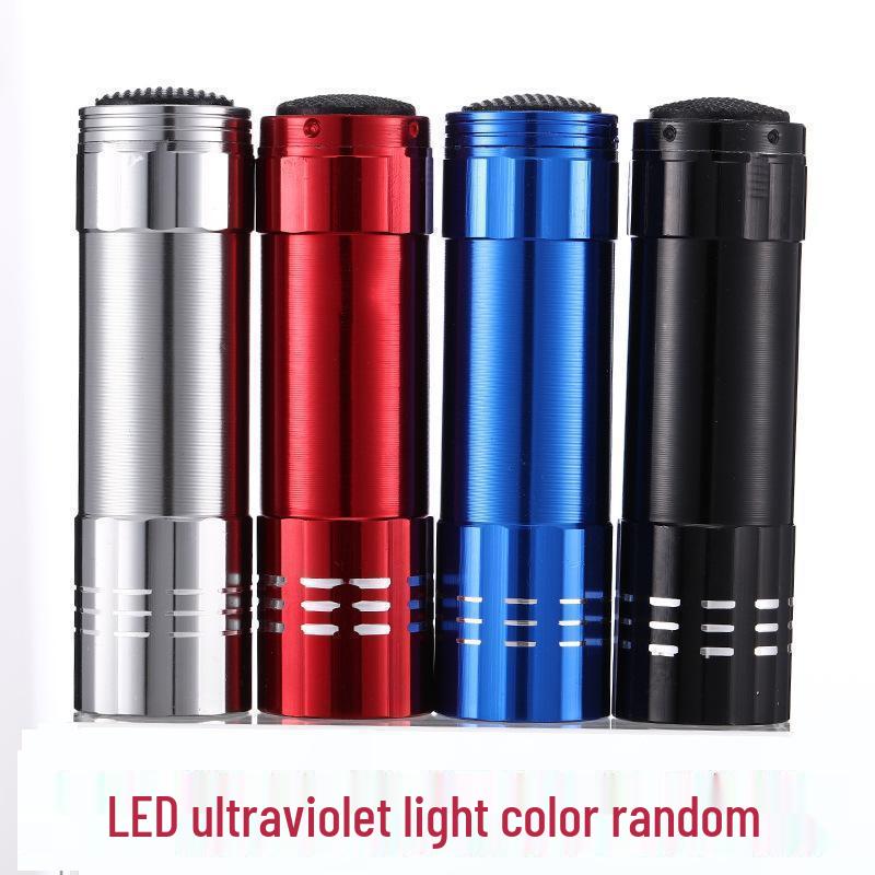 51 LED Lila Licht Taschenlampe - Aluminiumlegierung Geld- & Schmuckdetektor, Skorpion-Identifikation.