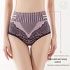 Women's High-Waist 2.0 Lace Tummy Control Panties with Cotton Crotch