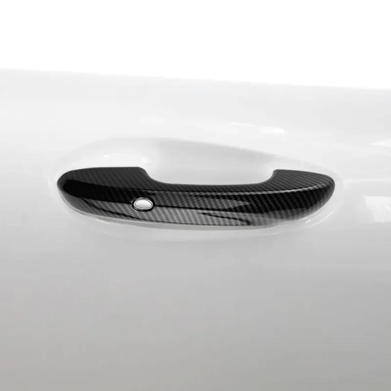 Door Handle Cover For MG 4 MG4 EV Mulan 2024 Trim Door Handles Sticker Decoration Cover Styling Accessories