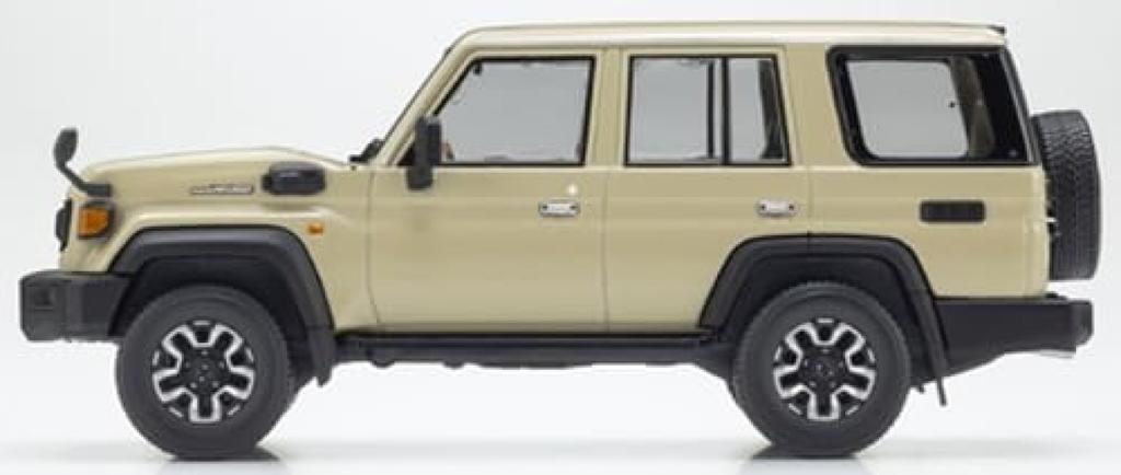Kyosho Original Scale Toyota Land Cruiser 70 Finished Product KS03928BE 1/43 (Beige)