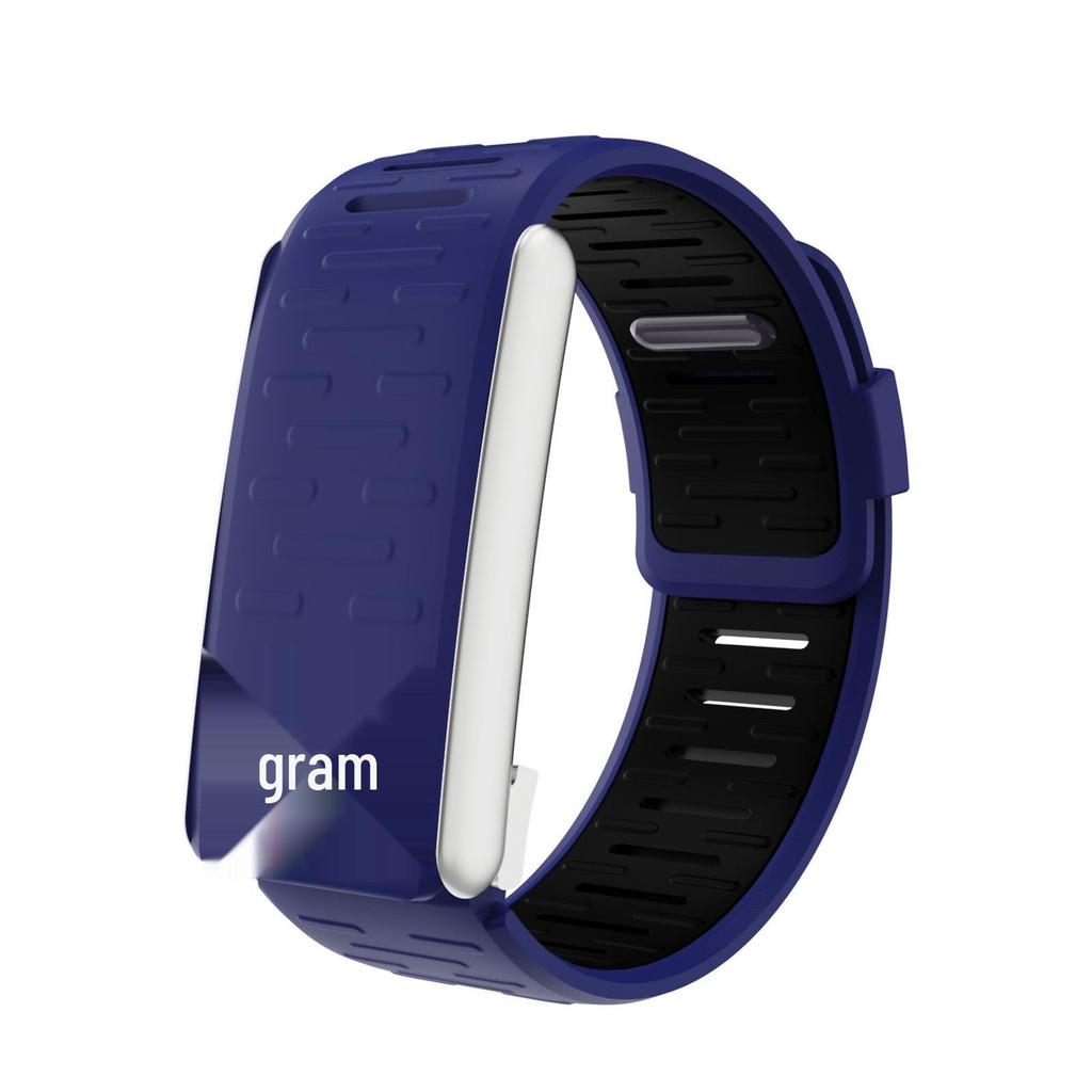 Whoop 5.0 LIFE/PEAK EKG Silikon-Uhrenarmband mit Metall-U-Rahmen