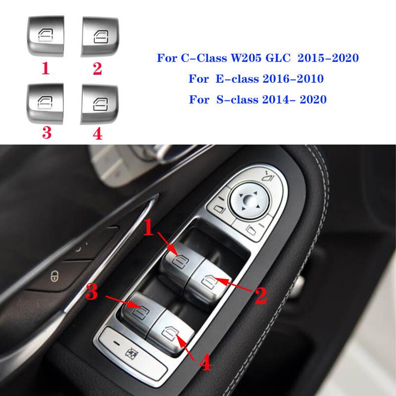 Car Window Switch Repair Button Cover Vehicle Door Glass Control Switch For Mercedes Benz C Class GLK W205 W253 2059056811